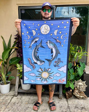 Load image into Gallery viewer, Tarpon Cycle Tapestry