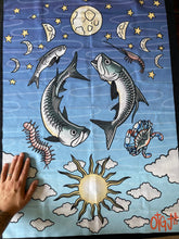 Load image into Gallery viewer, Tarpon Cycle Tapestry

